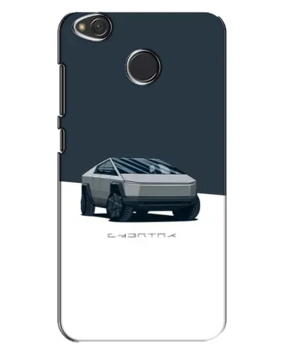 Чехол для Xiaomi Redmi 4X с картинкой «Серебристый Cybertruck Tesla» Чехол для Xiaomi Redmi 4X с картинкой «Серебристый Cybertruck Tesla»