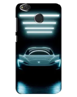 Чехол для Xiaomi Redmi 4X с картинкой «Tesla в неоне» Чехол для Xiaomi Redmi 4X с картинкой «Tesla в неоне»
