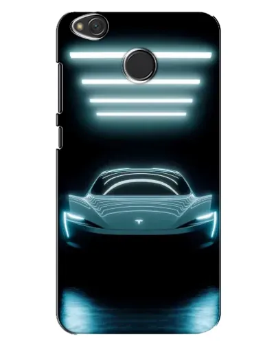 Чехол для Xiaomi Redmi 4X с картинкой «Tesla в неоне» Чехол для Xiaomi Redmi 4X с картинкой «Tesla в неоне»