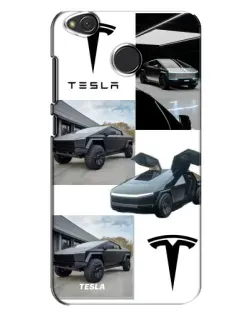 Чехол для Xiaomi Redmi 4X с картинкой «Коллаж Cybertruck Tesla» Чехол для Xiaomi Redmi 4X с картинкой «Коллаж Cybertruck Tesla»