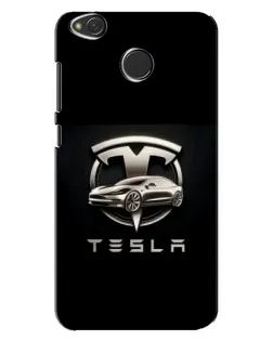 Чехол для Xiaomi Redmi 4X с картинкой «Tesla — серебристое авто» Чехол для Xiaomi Redmi 4X с картинкой «Tesla — серебристое авто»