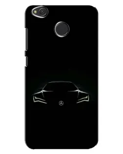 Чехол для Xiaomi Redmi 4X с картинкой «Mercedes — силуэт авто» Чехол для Xiaomi Redmi 4X с картинкой «Mercedes — силуэт авто»