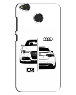Чехол для Xiaomi Redmi 4X с картинкой «Audi — контрастный дизайн» Чехол для Xiaomi Redmi 4X с картинкой «Audi — контрастный дизайн»