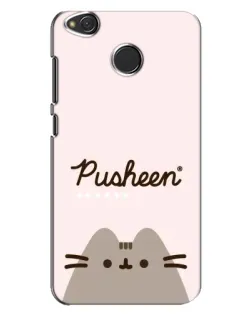 Чохол для Xiaomi Redmi 4X з картинкою «Pusheen логотип» Чохол для Xiaomi Redmi 4X з картинкою «Pusheen логотип»