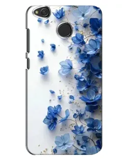 Чехол для Xiaomi Redmi 4X с картинкой «Голубой цветочный каскад»