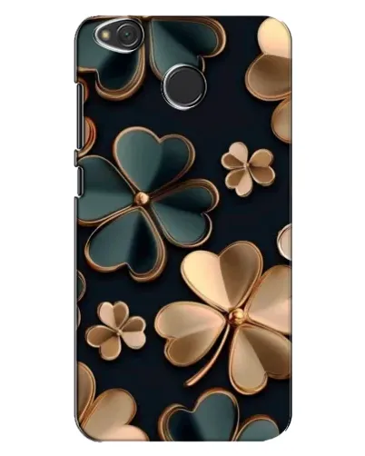 Чехол для Xiaomi Redmi 4X с картинкой «Клевер в золоте»