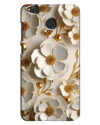 Чехол для Xiaomi Redmi 4X с картинкой «Белие бумажние  цвети»