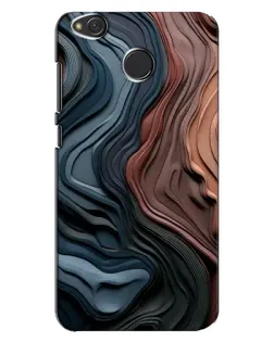 Чехол для Xiaomi Redmi 4X с картинкой «Цветные волны каньона»