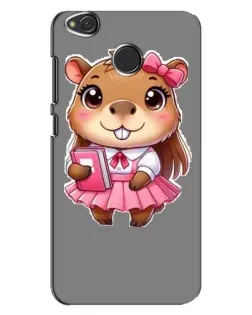 Чехол для Xiaomi Redmi 4X с картинкой «Девочка капибара»