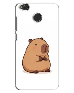 Чехол для Xiaomi Redmi 4X с картинкой «Толстенькая капибара»