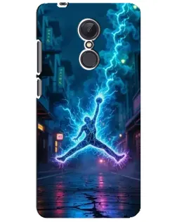 Чехол для Xiaomi Redmi 5 Plus с картинкой «Jordan Gold Jumpman»