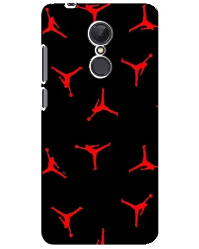 Чехол для Xiaomi Redmi 5 Plus с картинкой «Jordan Red Pattern»