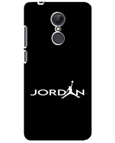 Чехол для Xiaomi Redmi 5 Plus с картинкой «Jordan White Logo»