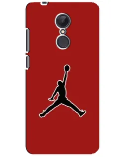 Чехол для Xiaomi Redmi 5 Plus с картинкой «Jordan Red Back»