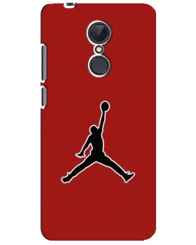 Чехол для Xiaomi Redmi 5 Plus с картинкой «Jordan Red Back»