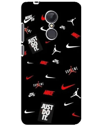 Чехол для Xiaomi Redmi 5 Plus с картинкой «Nike Mix Pattern»