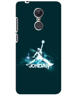 Чехол для Xiaomi Redmi 5 Plus с картинкой «Jordan Blue Fire»