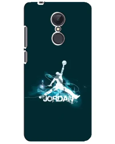 Чехол для Xiaomi Redmi 5 Plus с картинкой «Jordan Blue Fire»