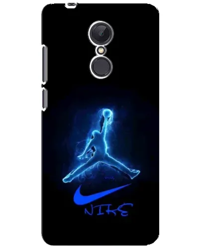 Чехол для Xiaomi Redmi 5 Plus с картинкой «Jordan Neon Blue»