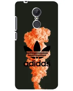 Чехол для Xiaomi Redmi 5 Plus с картинкой «Оранжевый дым Adidas»