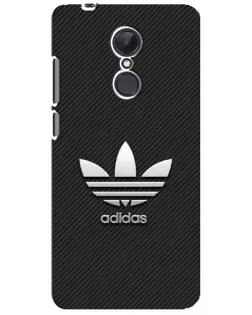 Чехол для Xiaomi Redmi 5 Plus с картинкой «Adidas Карбоновая текстура»