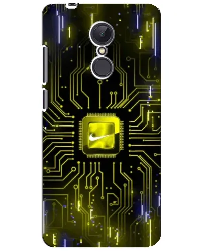 Чехол для Xiaomi Redmi 5 Plus с картинкой «Nike — золотая искра» Чехол для Xiaomi Redmi 5 Plus с картинкой «Nike — золотая искра»