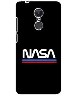 Чехол для Xiaomi Redmi 5 Plus с картинкой «NASA — классика Red Blue»