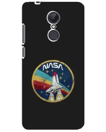 Чехол для Xiaomi Redmi 5 Plus с картинкой «NASA — эмблема миссии» Чехол для Xiaomi Redmi 5 Plus с картинкой «NASA — эмблема миссии»