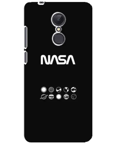 Чехол для Xiaomi Redmi 5 Plus с картинкой «NASA — технический принт» Чехол для Xiaomi Redmi 5 Plus с картинкой «NASA — технический принт»