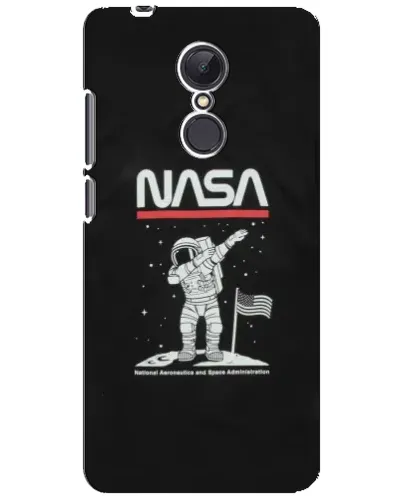 Чехол для Xiaomi Redmi 5 Plus с картинкой «NASA — шагаем по Луне» Чехол для Xiaomi Redmi 5 Plus с картинкой «NASA — шагаем по Луне»