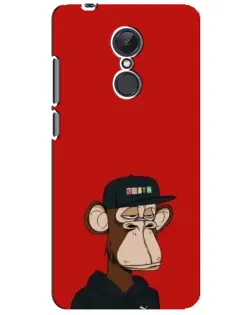 Чохол для Xiaomi Redmi 5 Plus з картинкою «Bored Ape — червоний фон» Чохол для Xiaomi Redmi 5 Plus з картинкою «Bored Ape — червоний фон»