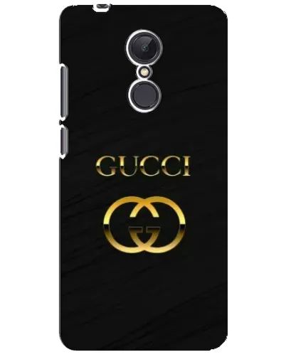 Чехол для Xiaomi Redmi 5 Plus с картинкой «Золотой логотип Gucci»