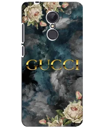 Чехол для Xiaomi Redmi 5 Plus с картинкой «Абстрактные цветы Gucci»