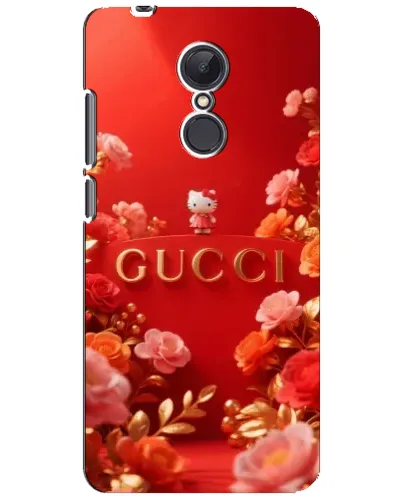 Чехол для Xiaomi Redmi 5 Plus с картинкой «Gucci — золотой сад»