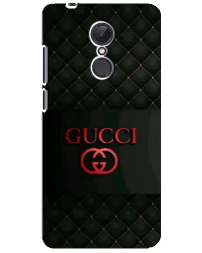 Чехол для Xiaomi Redmi 5 Plus с картинкой «Gucci — стеганый черный»