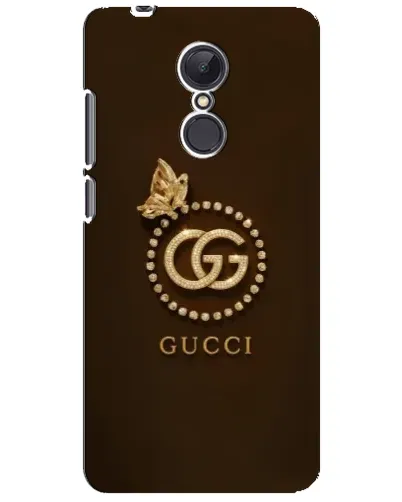 Чехол для Xiaomi Redmi 5 Plus с картинкой «Gucci — золотая бабочка»