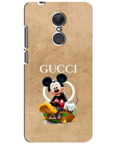 Чехол для Xiaomi Redmi 5 Plus с картинкой «Микки Маус Gucci — крафт»