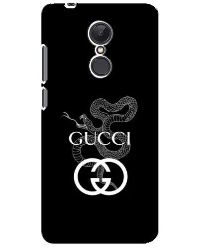 Чехол для Xiaomi Redmi 5 Plus с картинкой «Gucci — серебряная змея»