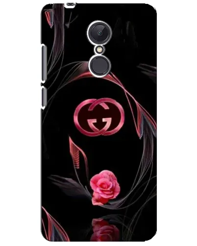 Чехол для Xiaomi Redmi 5 Plus с картинкой «Gucci — неоновая роза»