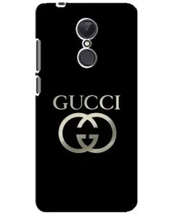 Чохол для Xiaomi Redmi 5 Plus з картинкою «Gucci — золото на чорному» Чохол для Xiaomi Redmi 5 Plus з картинкою «Gucci — золото на чорному»