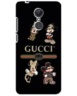 Чохол для Xiaomi Redmi 5 Plus з картинкою «Gucci — герої Disney та монограма» Чохол для Xiaomi Redmi 5 Plus з картинкою «Gucci — герої Disney та монограма»