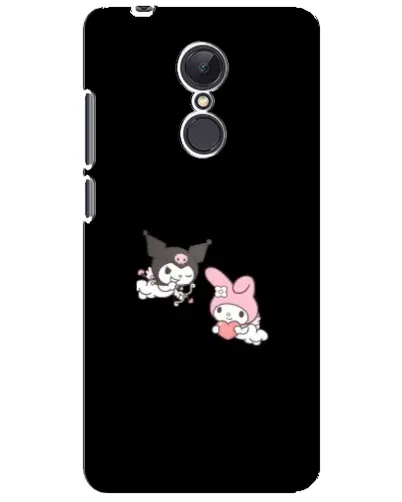 Чехол для Xiaomi Redmi 5 Plus с картинкой «My Melody и Kuromi»