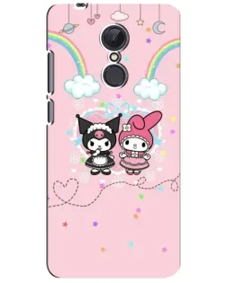 Чехол для Xiaomi Redmi 5 Plus с картинкой «My Melody и Kuromi»
