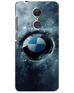 Чехол для Xiaomi Redmi 5 Plus с картинкой «Логотип BMW — лед»
