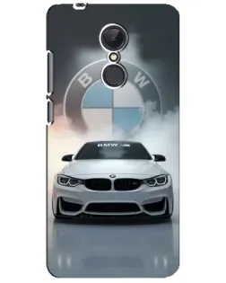 Чехол для Xiaomi Redmi 5 Plus с картинкой «BMW в белом дыму»