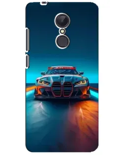 Чехол для Xiaomi Redmi 5 Plus с картинкой «BMW — огни неона»
