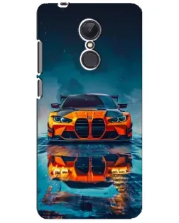 Чехол для Xiaomi Redmi 5 Plus с картинкой «BMW — золотая эмблема»