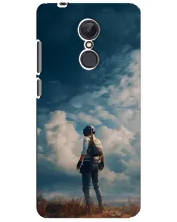 Чехол для Xiaomi Redmi 5 Plus с картинкой «Герой PUBG на скале»