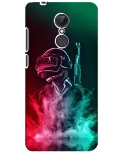 Чехол для Xiaomi Redmi 5 Plus с картинкой «PUBG — огненный воин»