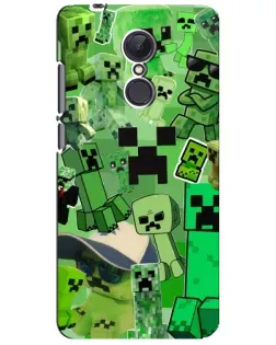 Чохол для Xiaomi Redmi 5 Plus з картинкою «Кріпери Minecraft» Чохол для Xiaomi Redmi 5 Plus з картинкою «Кріпери Minecraft»
